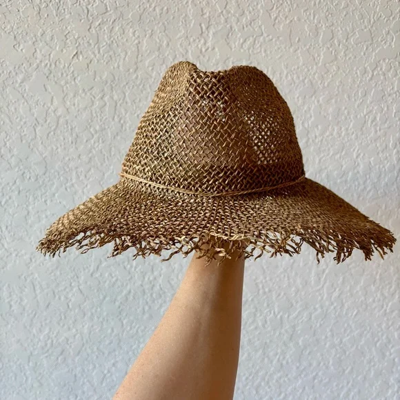 GIGI PIP Tessa Seagrass Fedora Hat - Picture 3 of 5